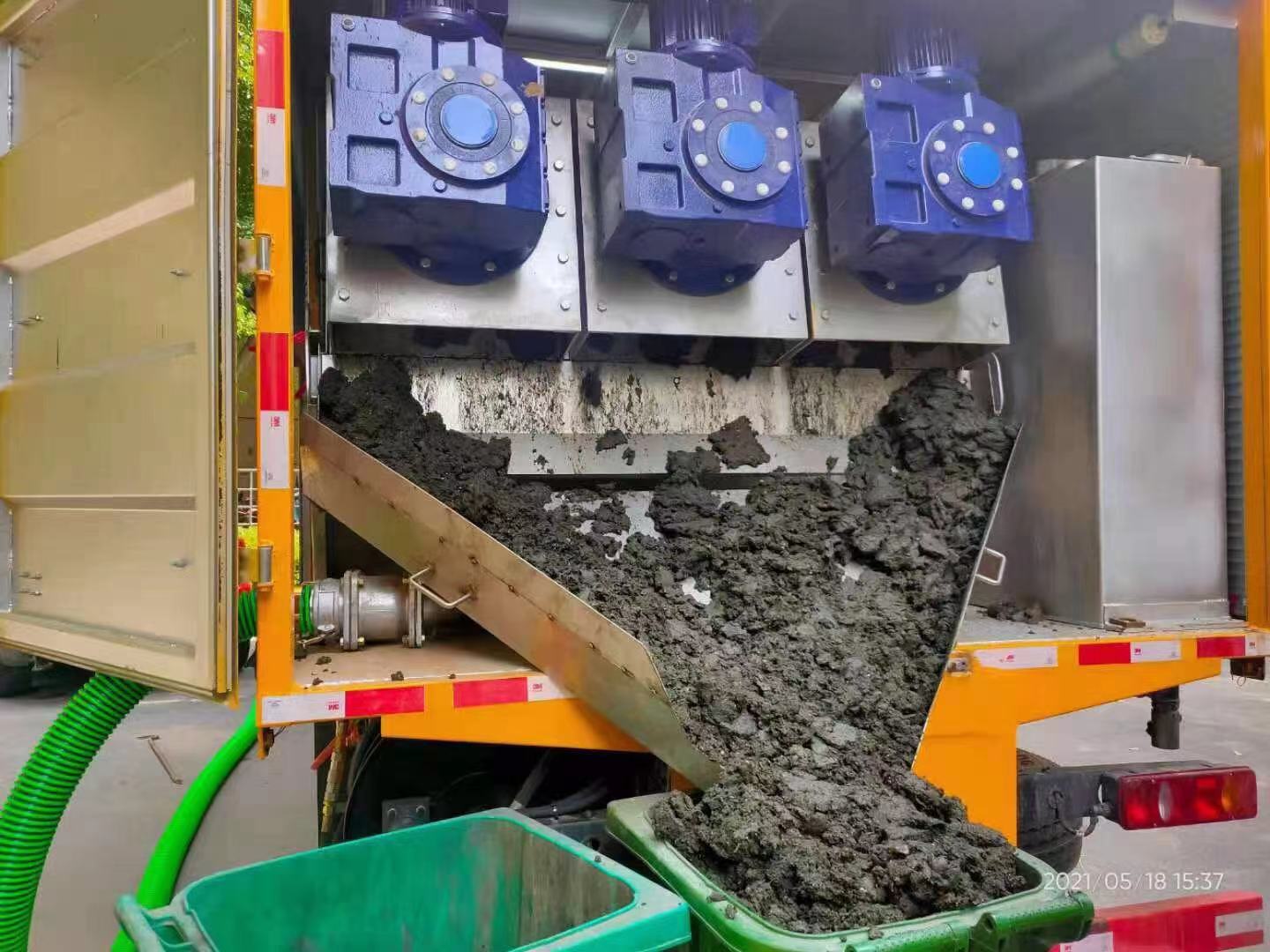 襄阳化粪池清掏城市维护站-泥浆净化干湿分离处理